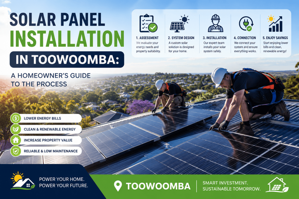 Solar Panel Installation in Toowoomba A Homeowner’s Guide to the Process